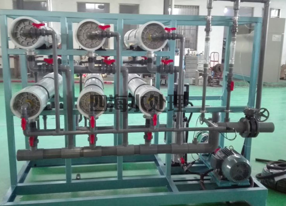 洗膜机正面 山东四海水处理设备有限公司 水处理设备 污水处理设备 一体化设备